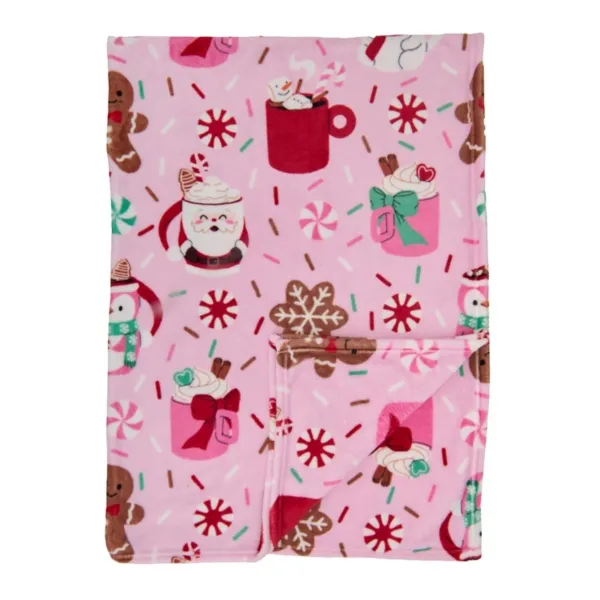 Kirklands Christmas Plush Throw Kirklands Christmas Plush Throw - Image 1