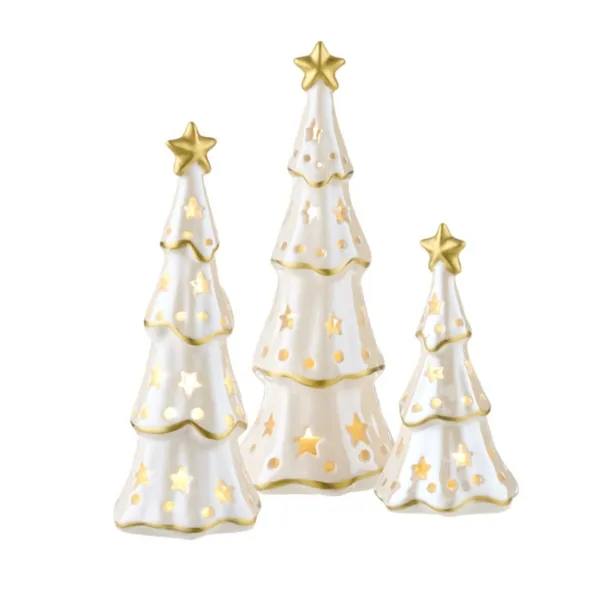 Kirklands Iridescent Ceramic Star LED Kirklands Iridescent Ceramic Star LED - Image 1