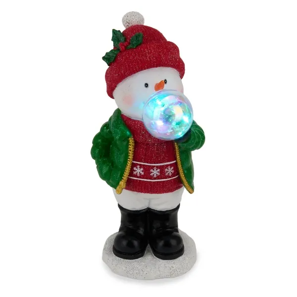 Kirklands Snowman Blowing a Bubble Tabletop Decor Kirklands Snowman Blowing a Bubble Tabletop Decor - Image 1