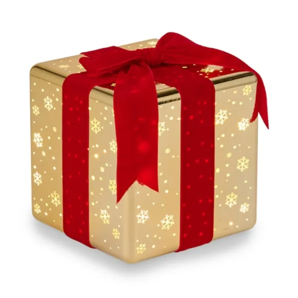 Kirklands Tabletop LED Present with Bow Kirklands Tabletop LED Present with Bow - Image 1