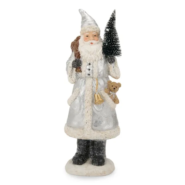 Kirklands Tabletop Santa Holding Tree Kirklands Tabletop Santa Holding Tree - Image 1