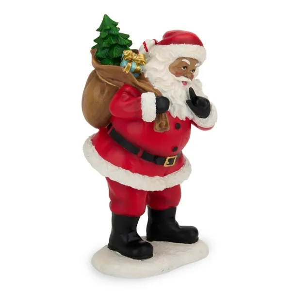 Kirklands Tabletop Santa with Gift Bag of Jolly Kirklands Tabletop Santa with Gift Bag of Jolly - Image 1