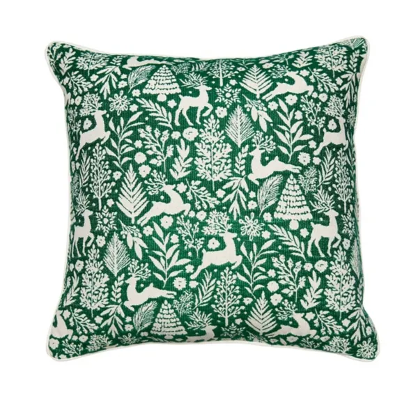 Kirklands Deer Winter Pillow Kirklands Deer Winter Pillow - Image 1