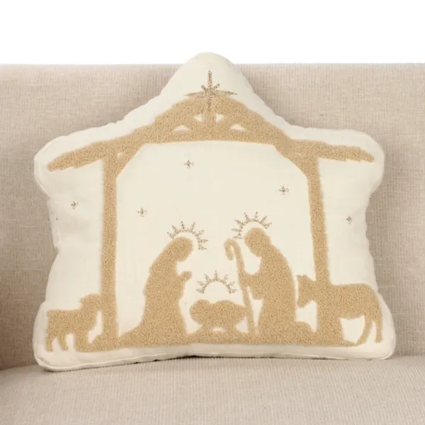 Kirklands Nativity Pillow Kirklands Nativity Pillow - Image 1
