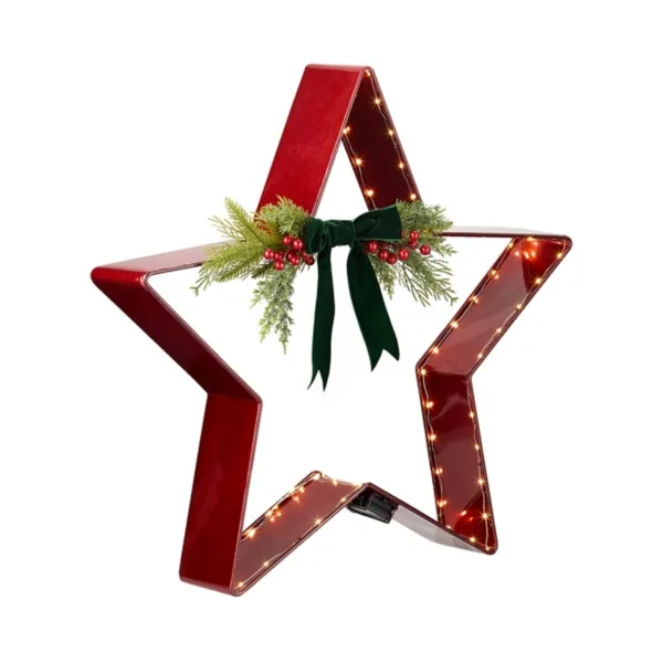 Kirklands LED Winterberry Cutout Star, 27-inch Kirklands LED Winterberry Cutout Star, 27-inch - Image 1