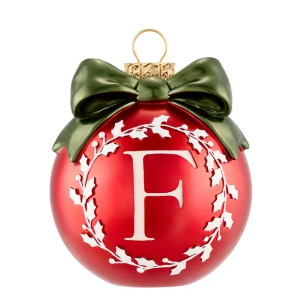 Kirklands Monogram F Ornament Kirklands Monogram F Ornament - Image 1