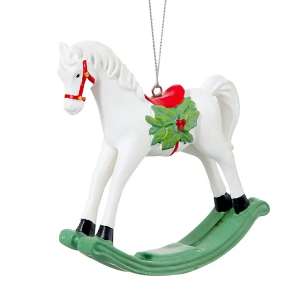 Kirklands Rocking Horse Christmas Ornament Kirklands Rocking Horse Christmas Ornament - Image 1