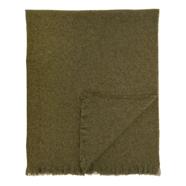 Kirklands Green Beyond Soft Fringe Throw Kirklands Green Beyond Soft Fringe Throw - Image 1