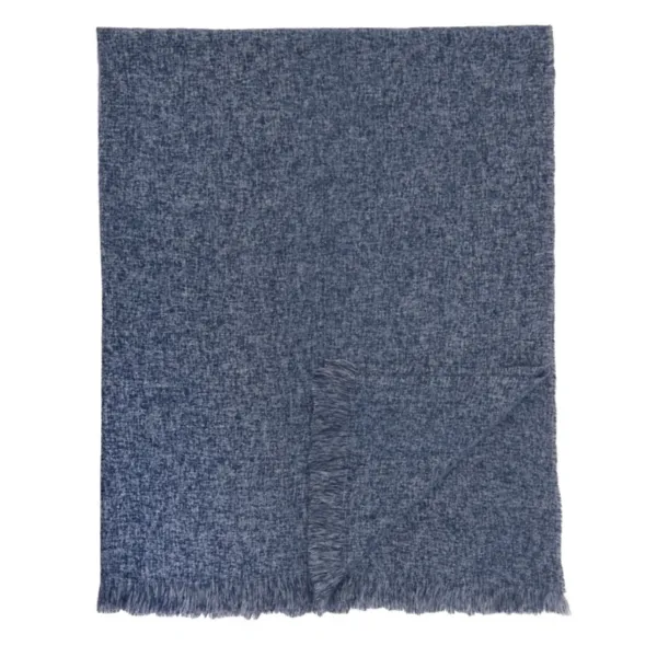Kirklands Navy Beyond Soft Fringe Throw Kirklands Navy Beyond Soft Fringe Throw - Image 1