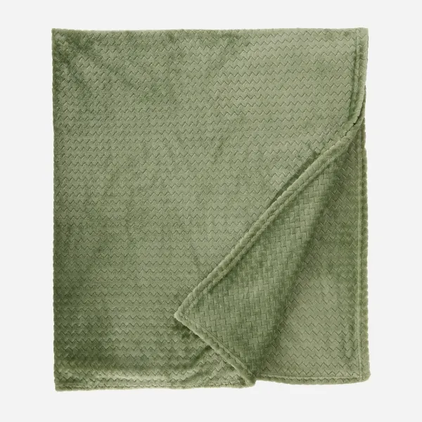 Kirklands Sage Dreamy Plush Throw Kirklands Sage Dreamy Plush Throw - Image 1