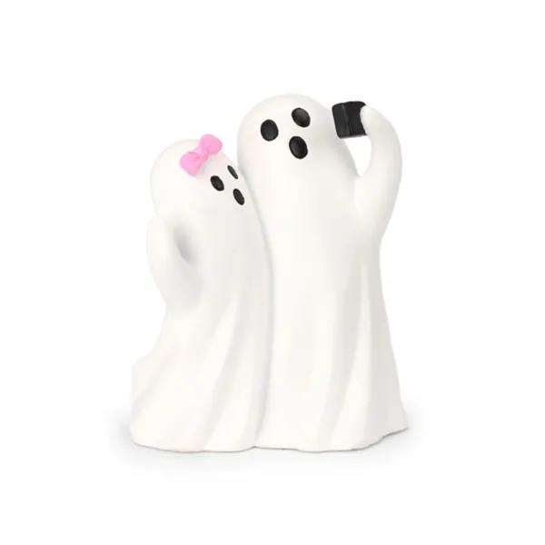 Kirklands Ghosts Taking a Selfie Figurine Kirklands Ghosts Taking a Selfie Figurine - Image 1