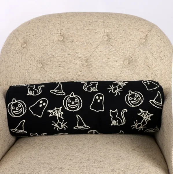 Kirklands Halloween Icons Bolster Pillow Kirklands Halloween Icons Bolster Pillow - Image 1