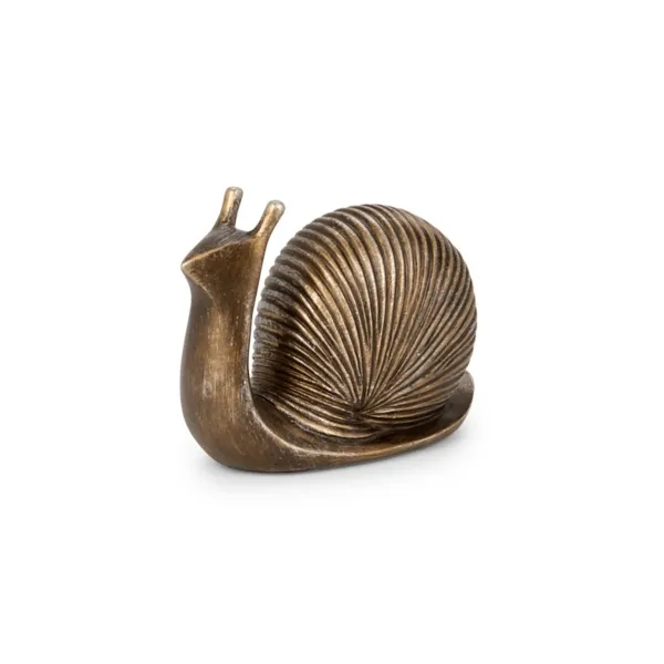 Kirklands Gold Snail Figurine Kirklands Gold Snail Figurine - Image 1