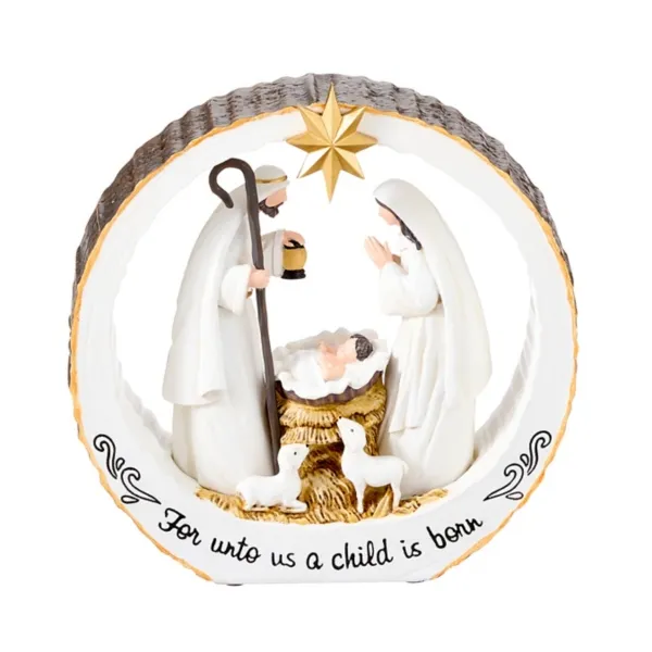 Kirklands Child Is Born Nativity Decor Kirklands Child Is Born Nativity Decor - Image 1
