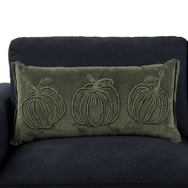Kirklands Loop Pumpkins Lumbar Pillow Kirklands Loop Pumpkins Lumbar Pillow - Image 1
