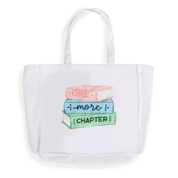 Kirklands One More Chapter Book Tote Kirklands One More Chapter Book Tote - Image 1