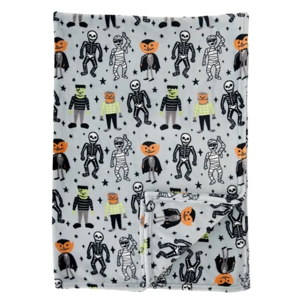 Kirklands Frank and Friends Plush Throw Kirklands Frank and Friends Plush Throw - Image 1
