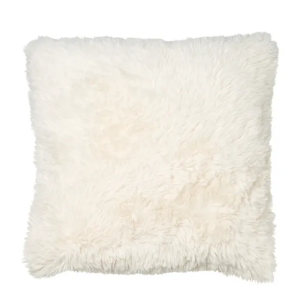 Kirklands Ivory Long Pile Faux Fur Pillow, 22 in. Kirklands Ivory Long Pile Faux Fur Pillow, 22 in. - Image 1