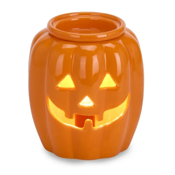 Kirklands Jack-O'-Lantern Ceramic Wax Warmer Kirklands Jack-O'-Lantern Ceramic Wax Warmer - Image 1