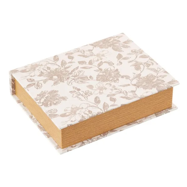 Kirklands Large Toile Fabric Decorative Box Kirklands Large Toile Fabric Decorative Box - Image 1