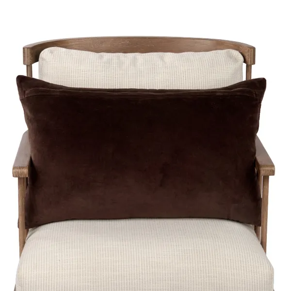Kirklands Bronze Quilted Velvet Oblong Pillow, 26 in. Kirklands Bronze Quilted Velvet Oblong Pillow, 26 in. - Image 1